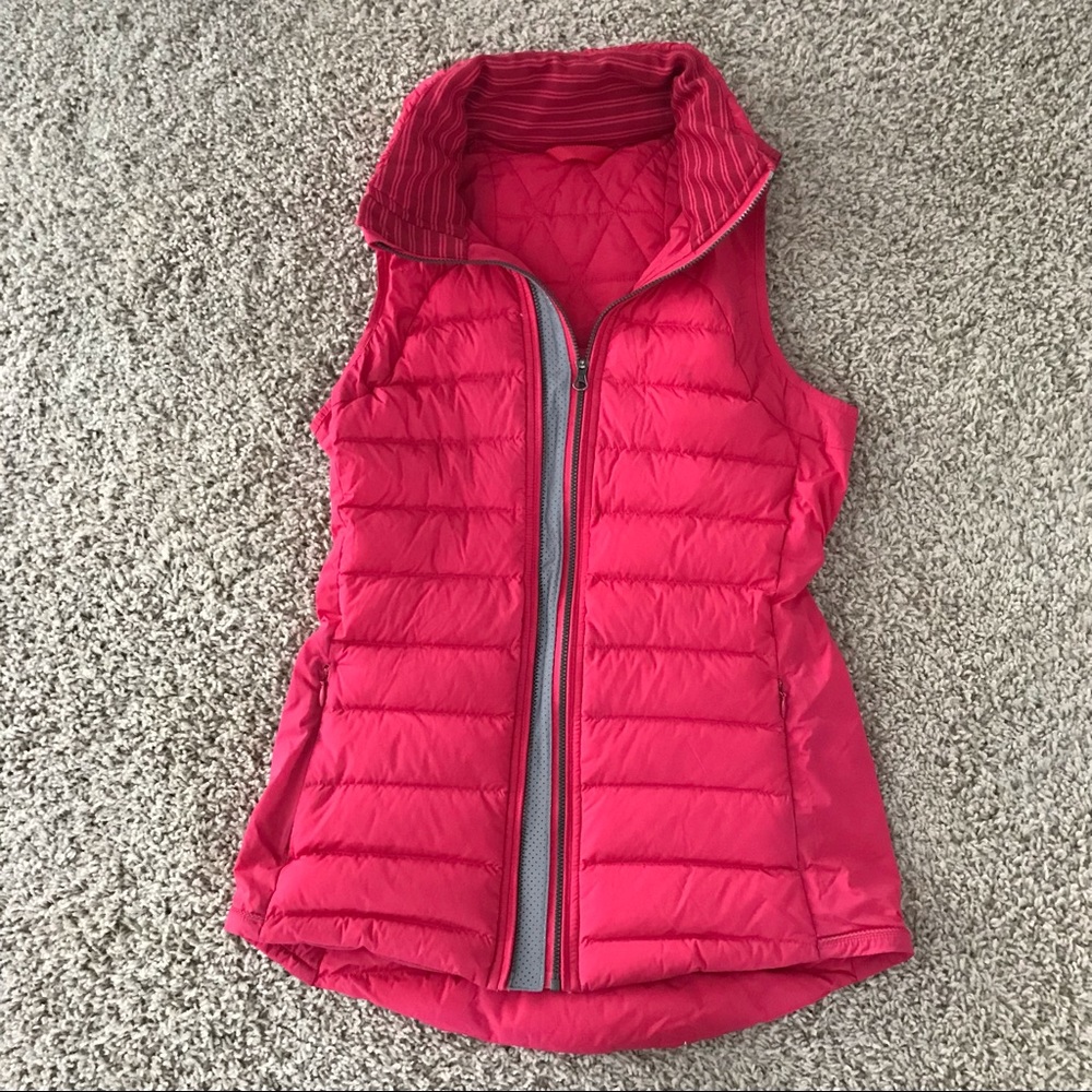 Lululemon Fluffed Up Vest Size 4